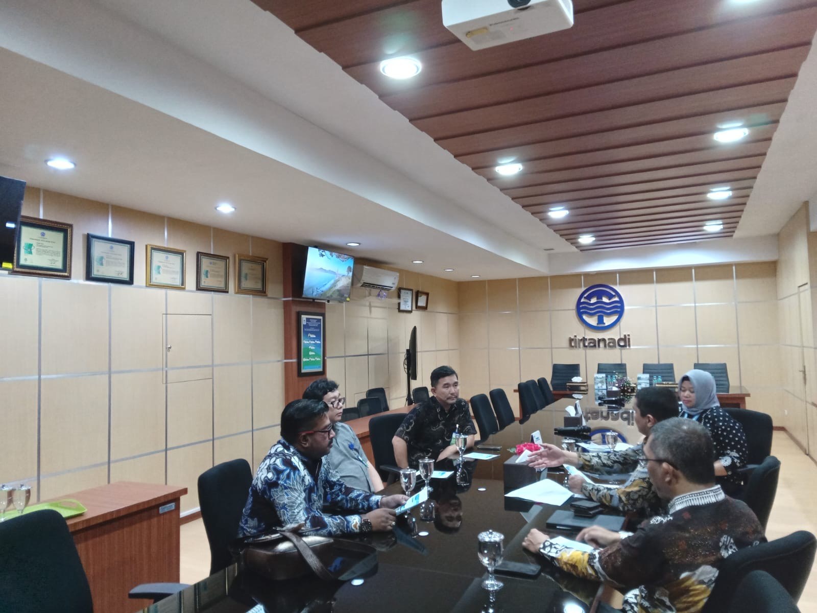 Smart Water Meter business briefing with PDAM Tirtanadi